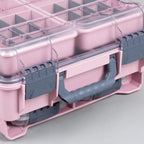 Nova Professional Waterproof Fishing Tackle Box – Compact, Durable Organizer in Pink Nova Fishing & Outdoors