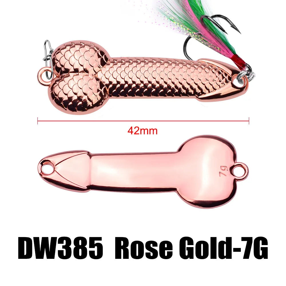 The "Ultimate Icebreaker" Blade Lure 7g Rosegold Nova Fishing & Outdoors