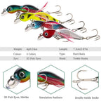 Fishing Bait Set 4PCS Wobbler Anti-corrosion Hook Bass Fishing Lure Nova Fishing & Outdoors