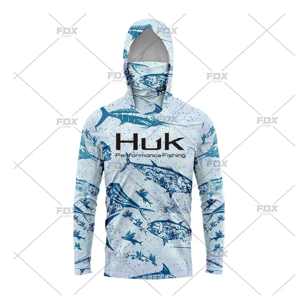 Nova Full Coverage Performance Fishing Wear Camo Moisture-Wicking Hooded Gaiter Combo 07 Nova Fishing & Outdoors
