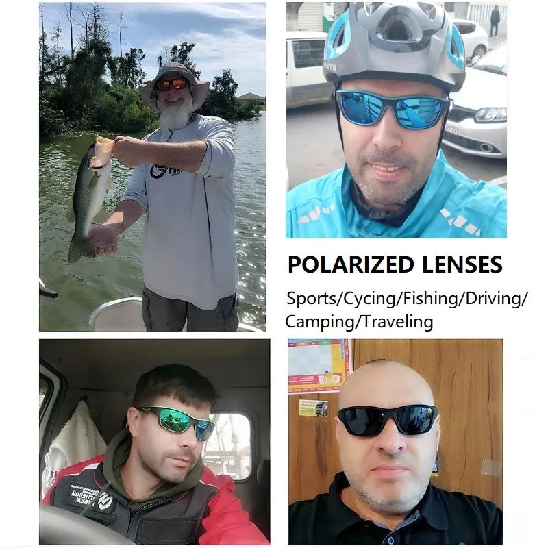 Nova Sport Polarized Sunglasses for Men and Women Driving Hiking Marine Fishing Glasses