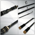 Aorace Spinning Baitcasting Travel Carbon Mini Fishing Rods 1.8~2.4m Casting Weight 4-21g M Fast Lure Goods For PHISHGER Pole Nova Fishing & Outdoors