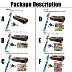 All-in-One 1.2M Telescopic Fishing Kit with Reel and Accessories Nova Fishing & Outdoors
