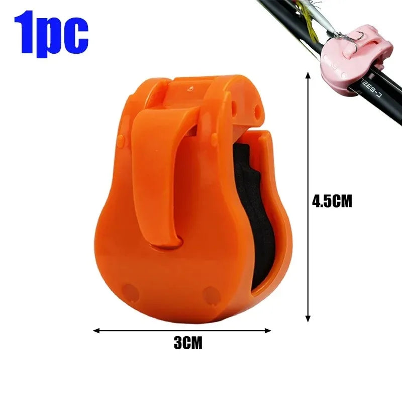 Ultimate Rod Secure Clip & Hook Keeper Orange-1pc Nova Fishing & Outdoors