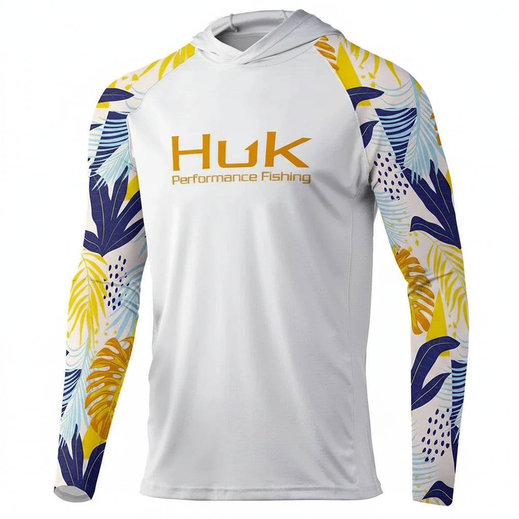 Nova Men's UPF 50+ Fishing Hoodie – Long Sleeve Sun Protection Shirt EDYHUK1004 Nova Fishing & Outdoors
