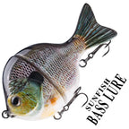 Nova Single-Jointed Glide Bait - Hard Body Sunfish Swimbait for Bass & Pike - 9cm, 34.5g, Slow Sinking