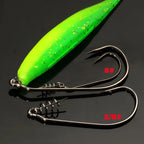 Nova Screw Lock Worm Hooks – Spring-Lock Offset Hooks for Soft Lures, Sizes 1-9/0 (10-Pack)