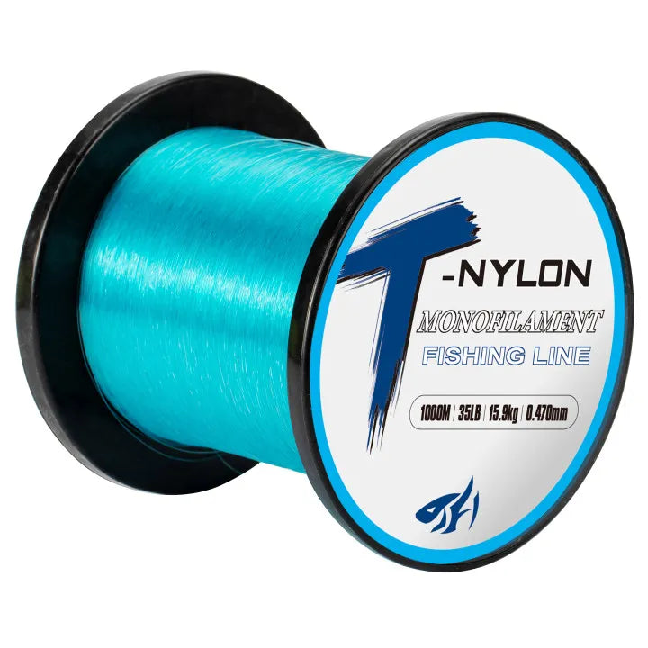 30lb Monofilament Fishing Line – 1000M Low-Stretch Spool Sky Blue Nova Fishing & Outdoors