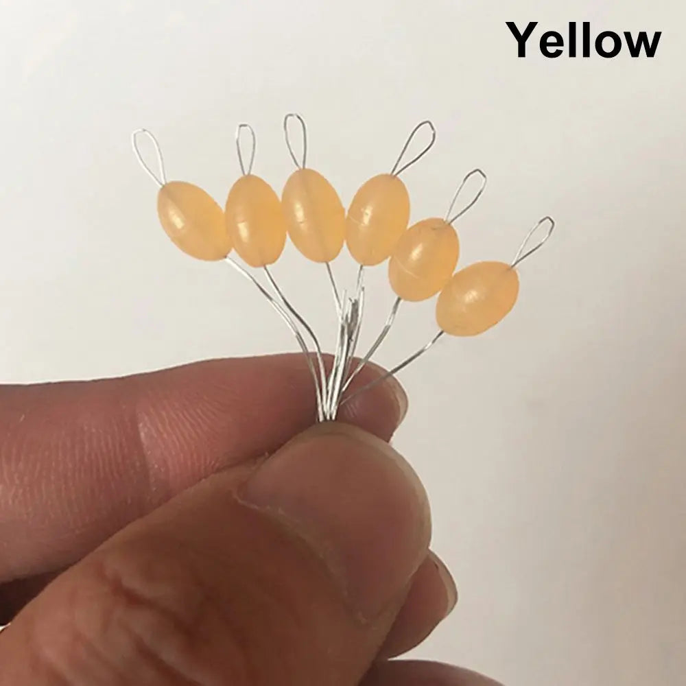 Nova Luminous Space Beans – Carp Line Stoppers & Float Stops (60pc) Nova Fishing & Outdoors