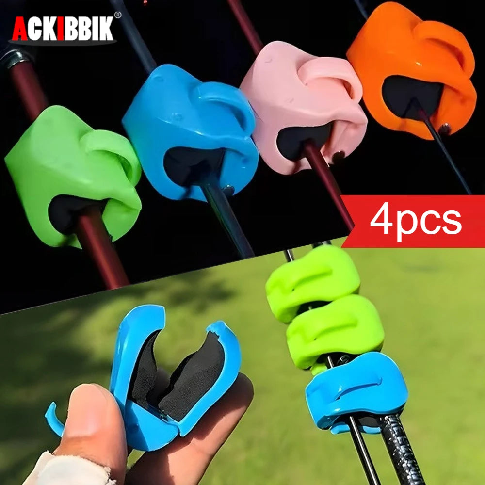 4-Pack Universal Rod Clips – Quick-Attach Fishing Rod Holder - 4 Piece Set Nova Fishing & Outdoors