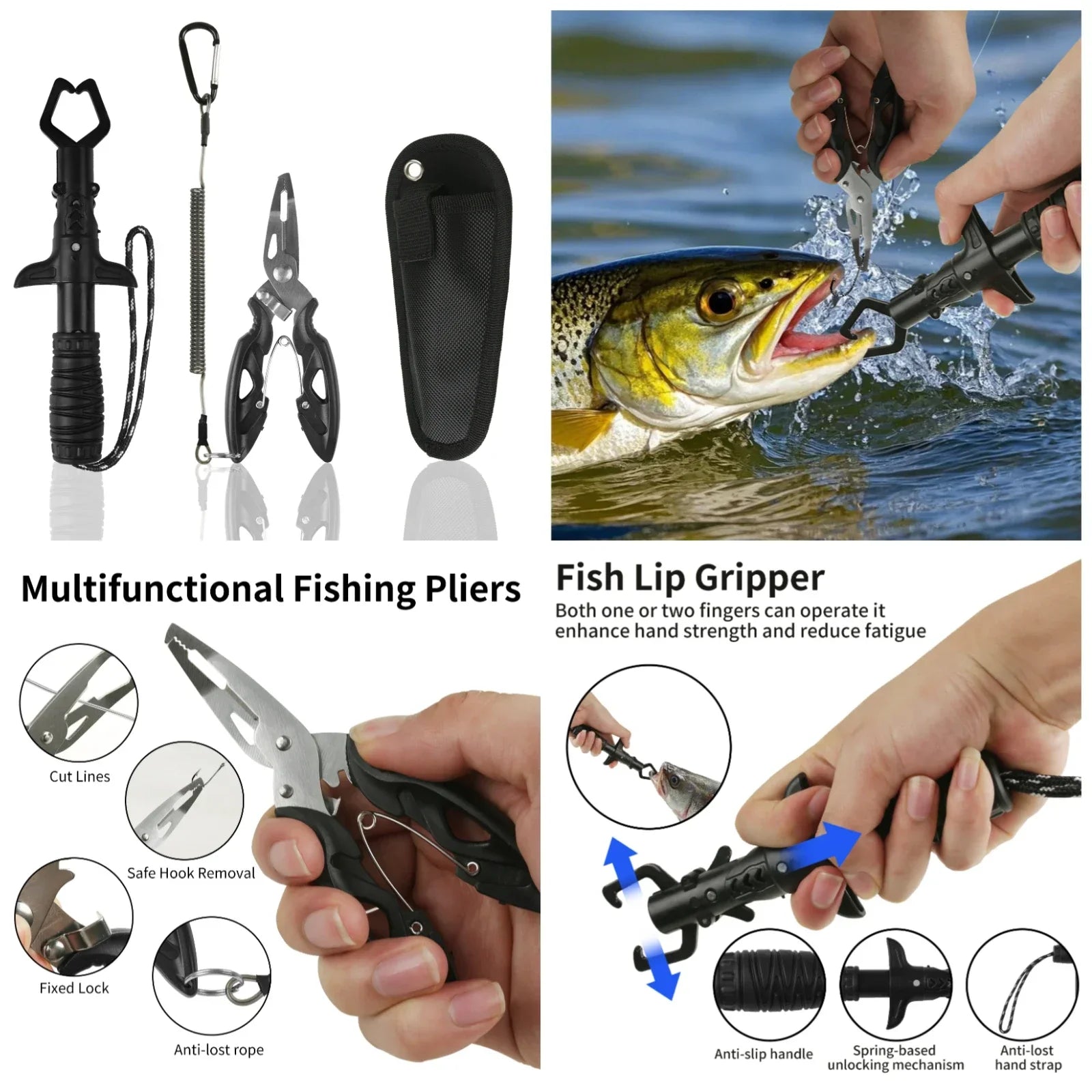 Nova Fishing Landing Net - Aluminum Alloy Telescoping Folding Mesh Net - Safe Fish Catching & Releasing