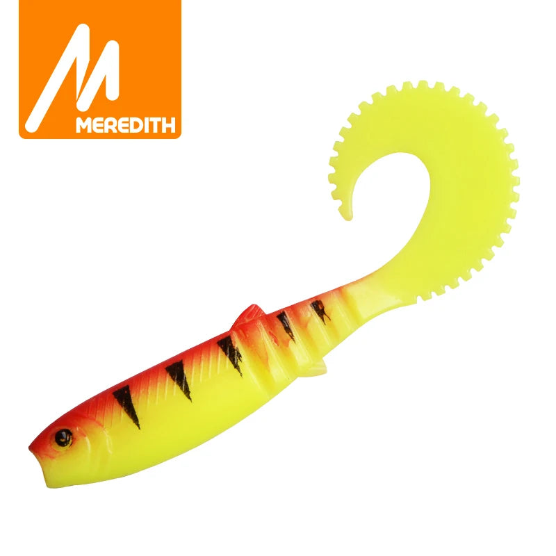 4.3" Cannibal Curved Tail Swimbait | 5-Pack Nova Fishing & Outdoors
