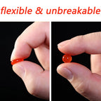 Nova Carp Fishing Bait - 300pcs Soft Jelly Lure Pills with Honey Attractant Flavor, 0.22 Inch Fish Eggs