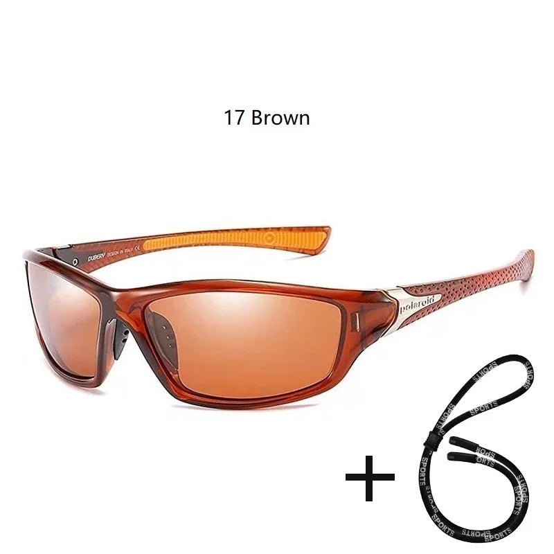 Nova Sport Polarized Sunglasses for Men and Women Driving Hiking Marine Fishing Glasses 17 Brown Nova Fishing & Outdoors