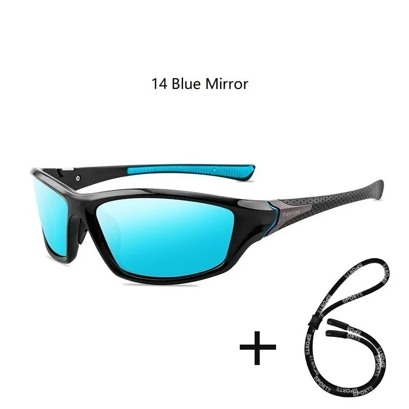 Nova Sport Polarized Sunglasses for Men and Women Driving Hiking Marine Fishing Glasses 14 Blue Mirror Nova Fishing & Outdoors