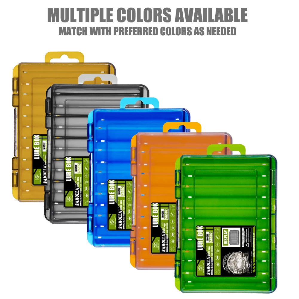 Double-Sided 14-Compartment Fishing Tackle and Lure Organizer Nova Fishing & Outdoors