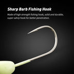 Nova 5pcs Jig Head Hook with Spinner 4.5g Lure Hook DIY Soft Worm Wobbler Fishing Tackle