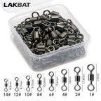 Nova Bearing Swivels – Bulk Stainless Steel Rolling Connectors, Saltwater (100pc)