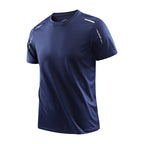 Men's Quick-Dry Fishing T-Shirt – Breathable Polyester Performance Tee Navy Nova Fishing & Outdoors