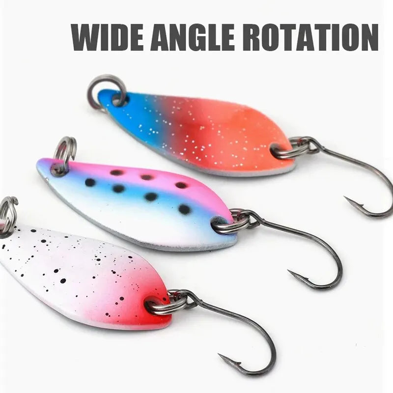 Multi-Weight Precision Metal Spoon Lure Set for Trout and Bass Nova Fishing & Outdoors