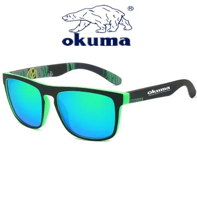 Okuma polarized sunglasses UV400 for men and women green Nova Fishing & Outdoors