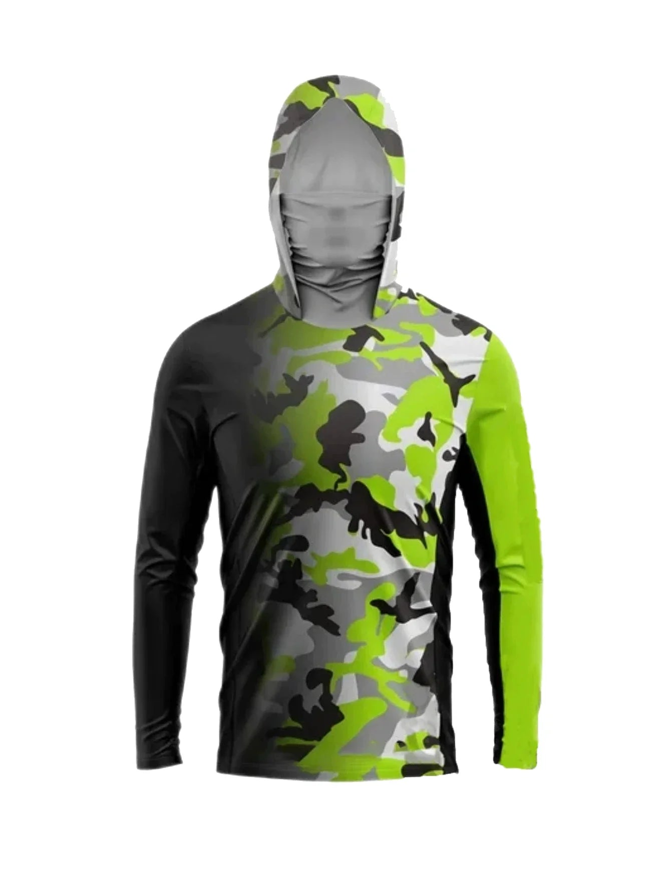 Nova Performance Fishing Shirt - Long Sleeve UPF 50+ Sun Protection Hooded Jersey, Breathable Quick-Dry Outdoor Apparel for Men & Women DYF-0532 Nova Fishing & Outdoors