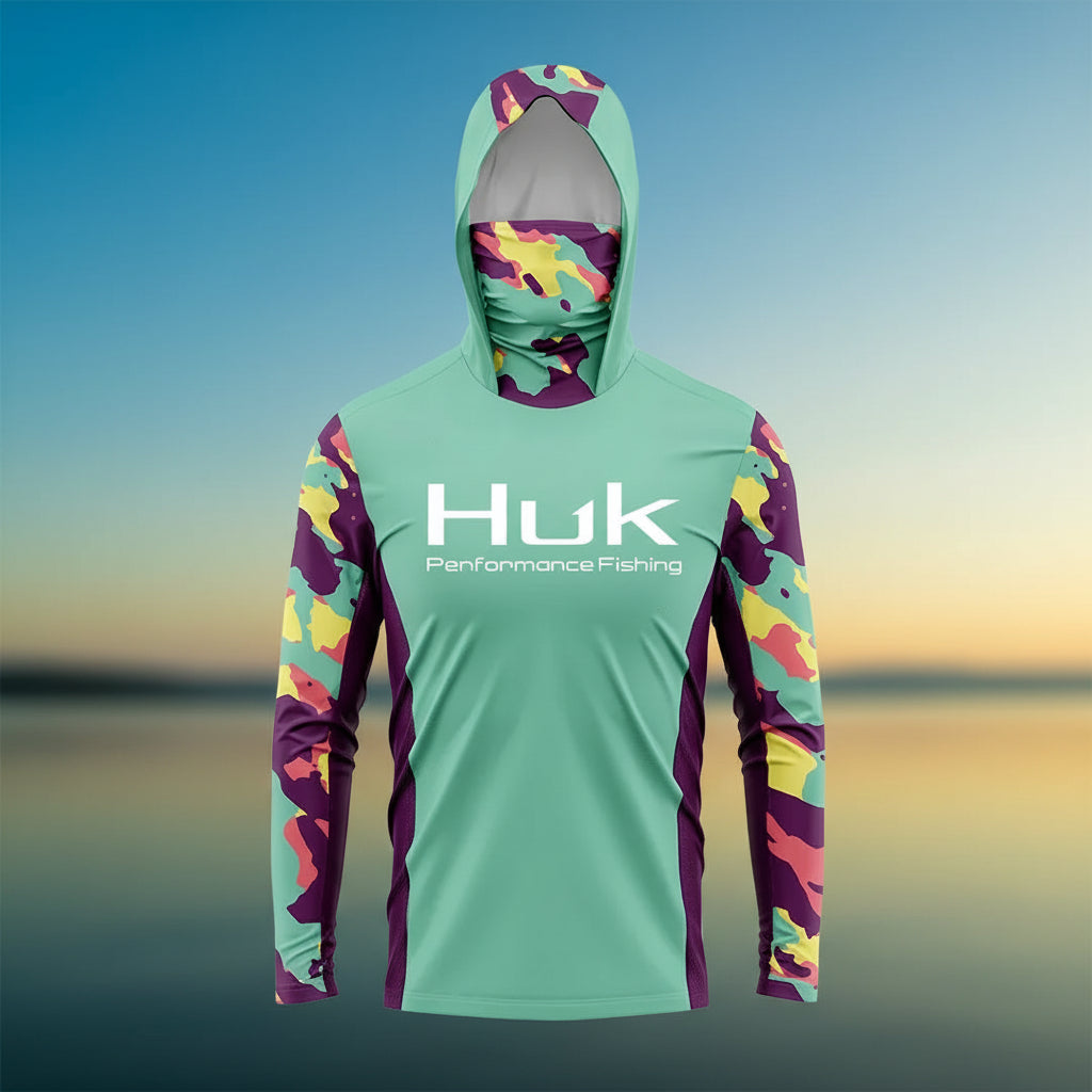 Nova Technical Angling Jersey Integrated Face Shield Full-Coverage UV Breathable Sportswear 06 Nova Fishing & Outdoors