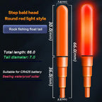 Nova LED Night Fishing Lights – Clip-On Rod Tip & Float Lights, Battery Included (5-Pack)