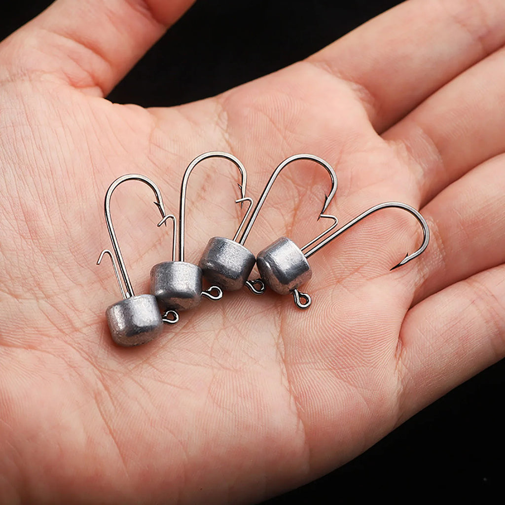 10-Pack Premium Tungsten-Style Ned Heads Nova Fishing & Outdoors