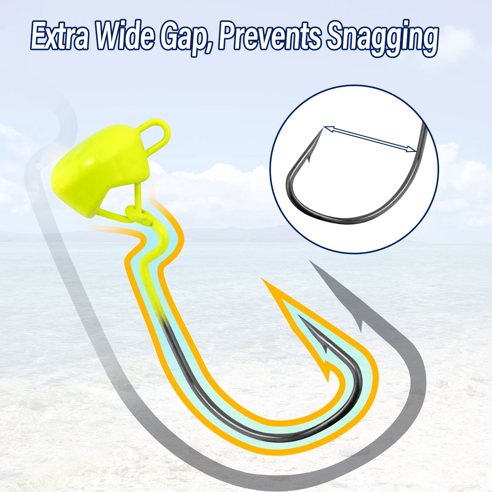 Nova Ned Rig Jig Heads – Weedless Swinging EWG Heads for Crappie & Bass (3/5-Pack)