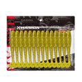 High-Elasticity T-Tail Worms – Realistic Silicone Bass Lures YELLOW Nova Fishing & Outdoors