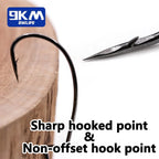 Nova EWG Jig Head Hooks – Weedless Wide Gap Offset Heads for Texas Rigs (10/20-Pack)