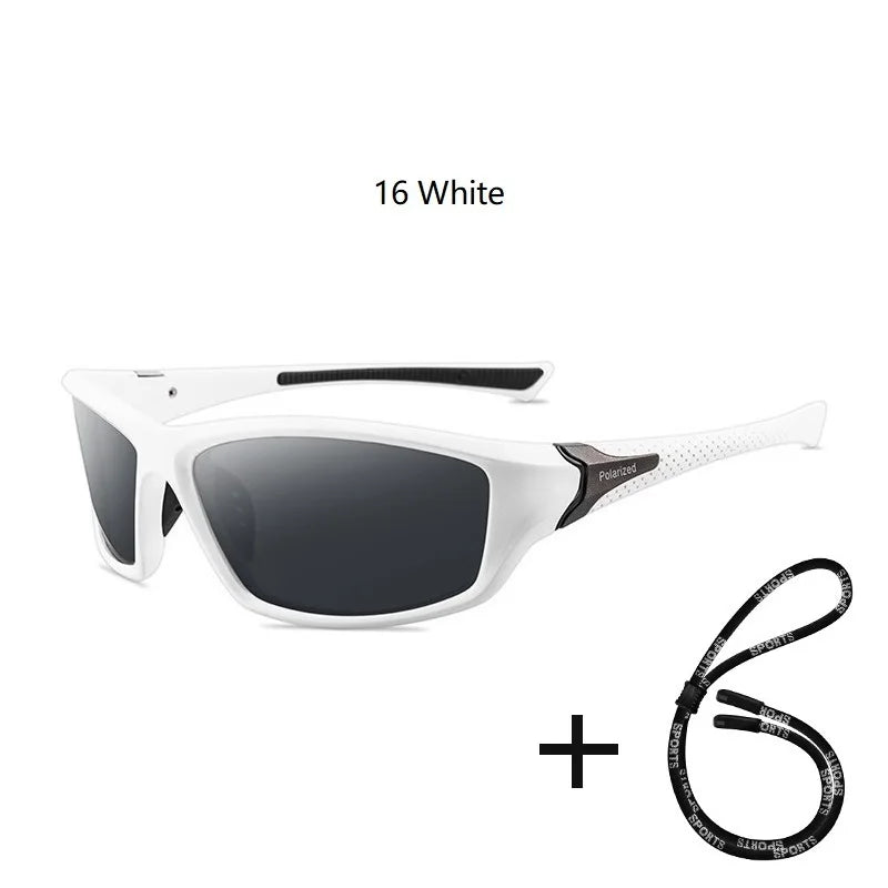 Nova Sport Polarized Sunglasses for Men and Women Driving Hiking Marine Fishing Glasses 16 White Nova Fishing & Outdoors
