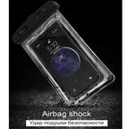 Floating Waterproof Phone Pouch with Touchscreen & Airbag Nova Fishing & Outdoors