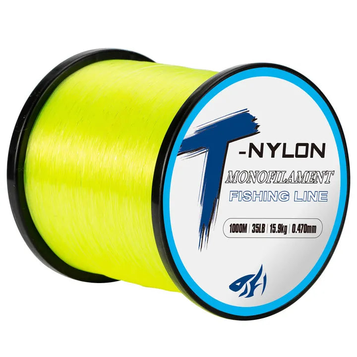 30lb Monofilament Fishing Line – 1000M Low-Stretch Spool Yellow Nova Fishing & Outdoors