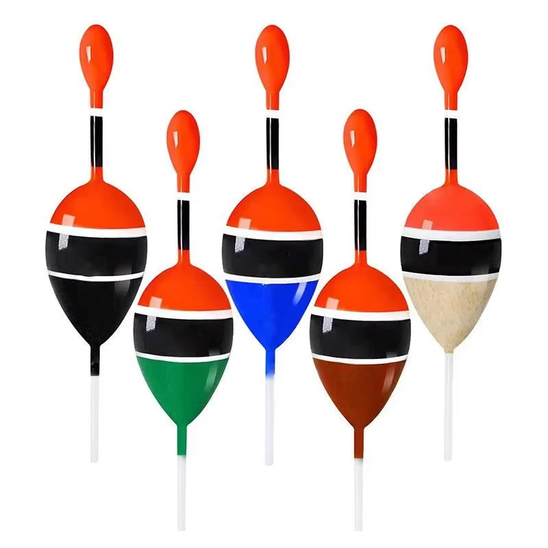 Nova Slip Bobber Kit – Balsa Slide Floats with Bobber Stops for Crappie & Bass (5-Pack)