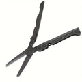 Folding Outdoor Scissors – Stainless Steel Rope Cutter black1pc Nova Fishing & Outdoors