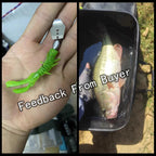 Nova 5pcs Jig Head Hook with Spinner 4.5g Lure Hook DIY Soft Worm Wobbler Fishing Tackle