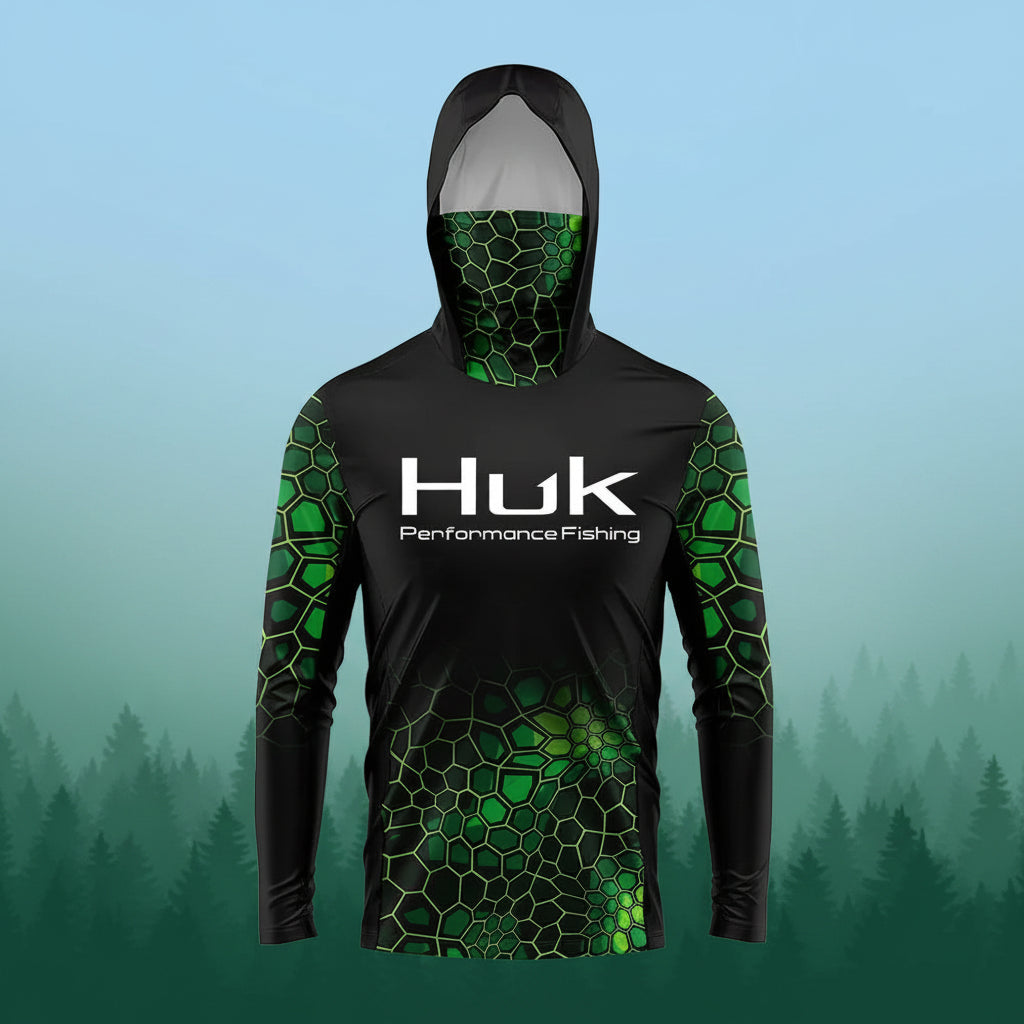 Nova Technical Angling Jersey Integrated Face Shield Full-Coverage UV Breathable Sportswear 05 Nova Fishing & Outdoors