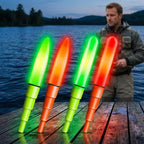 Nova LED Night Fishing Lights – Clip-On Rod Tip & Float Lights, Battery Included (5-Pack)