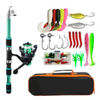 Beginner Fishing Combo Kit – Rod, Reel & Tackle for First-Time Anglers green Nova Fishing & Outdoors