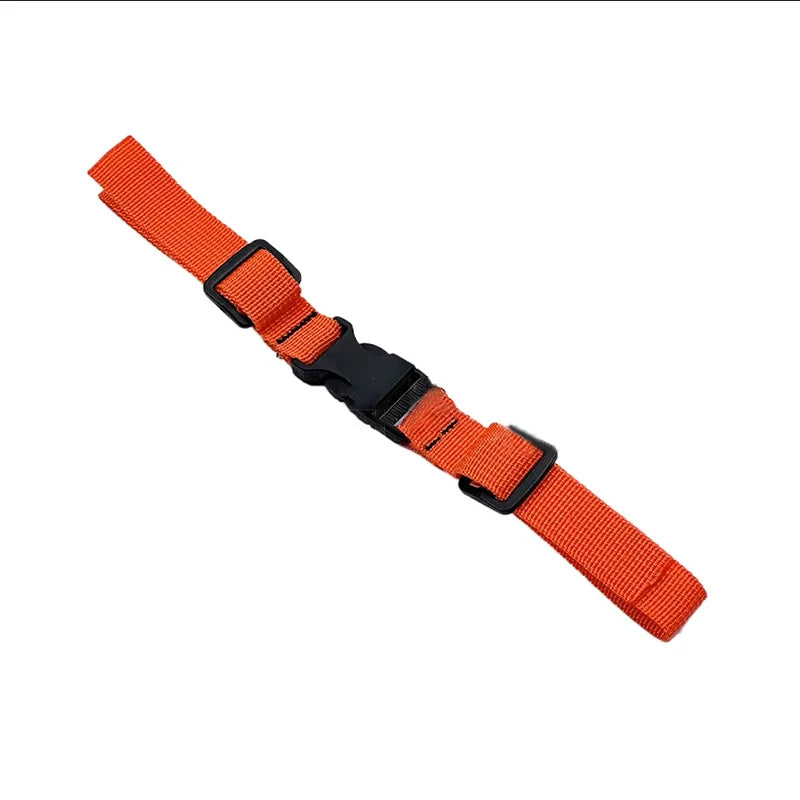 Chest Strap Harness with Non-Slip Shoulder Loops Orange Nova Fishing & Outdoors