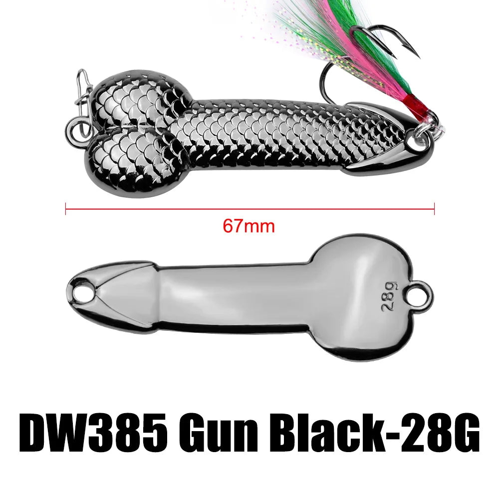 The "Ultimate Icebreaker" Blade Lure 28g Black Nova Fishing & Outdoors
