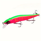 4.5in Sinking Minnow Crankbait Hard Bait – Pike & Carp Lure Rose Nova Fishing & Outdoors