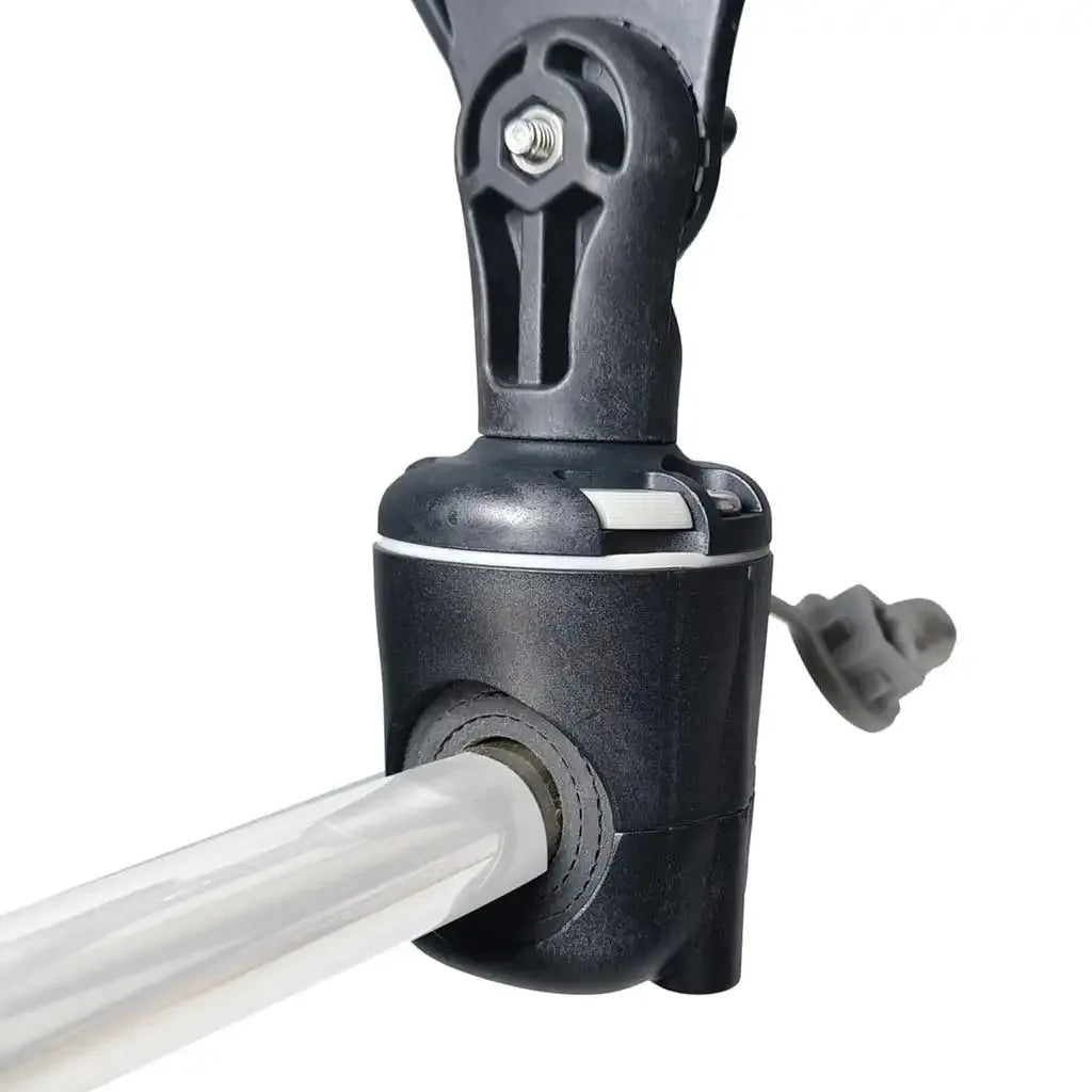 Fishing Rod Holder for Kayak Marine Boat PVC Inflatable Boat Hand Rail Dinghy Raft Boat Fishing Rod Holder on Sliding Rail Nova Fishing & Outdoors