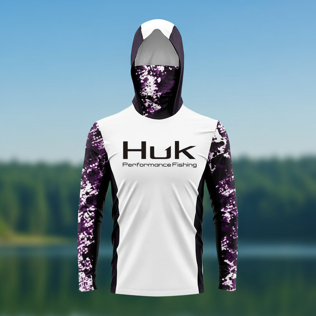 Nova Technical Angling Jersey Integrated Face Shield Full-Coverage UV Breathable Sportswear 18 Nova Fishing & Outdoors