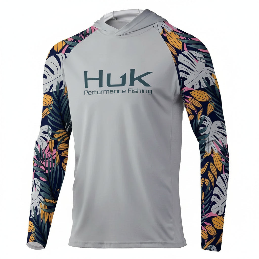 Nova Men's UPF 50+ Fishing Hoodie – Long Sleeve Sun Protection Shirt EDYHUK1008 Nova Fishing & Outdoors