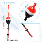 Nova Balsa Spring Bobbers – Fixed & Slip Floats for Crappie & Panfish (5-Pack)