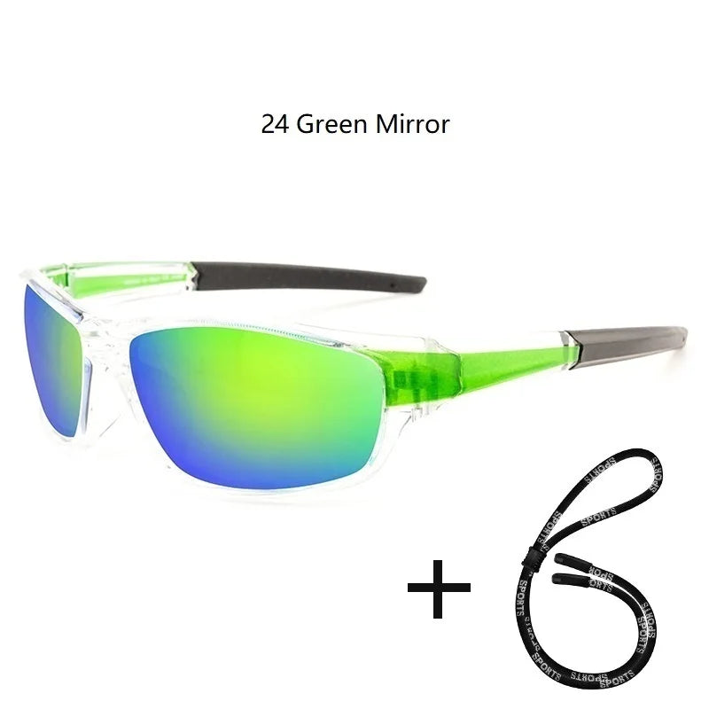 Nova Sport Polarized Sunglasses for Men and Women Driving Hiking Marine Fishing Glasses 24 Green Mirror Nova Fishing & Outdoors