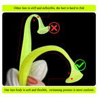 Nova Elite Series T-Tail Soft Fishing Lures – Realistic Silicone Swimbaits for All-Season Fishing Nova Fishing & Outdoors